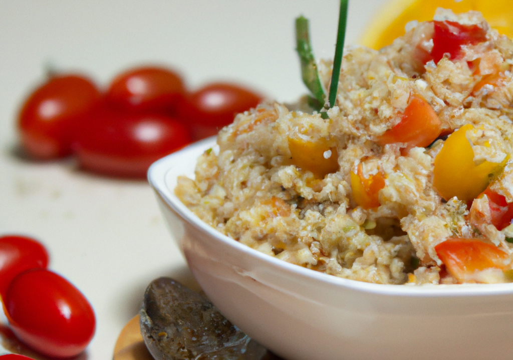 Salada com quinoa e legumes Salada com quinoa e legumes