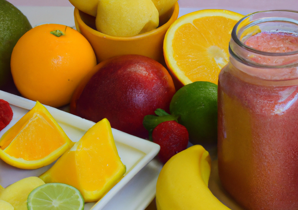 smoothie energizante de frutas smoothie energizante de frutas